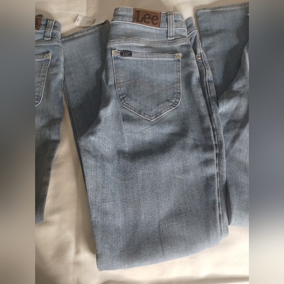 3 NWT Lee Women's Legendary Skinny Blue Jeans 28x28 - Picture 5 of 16